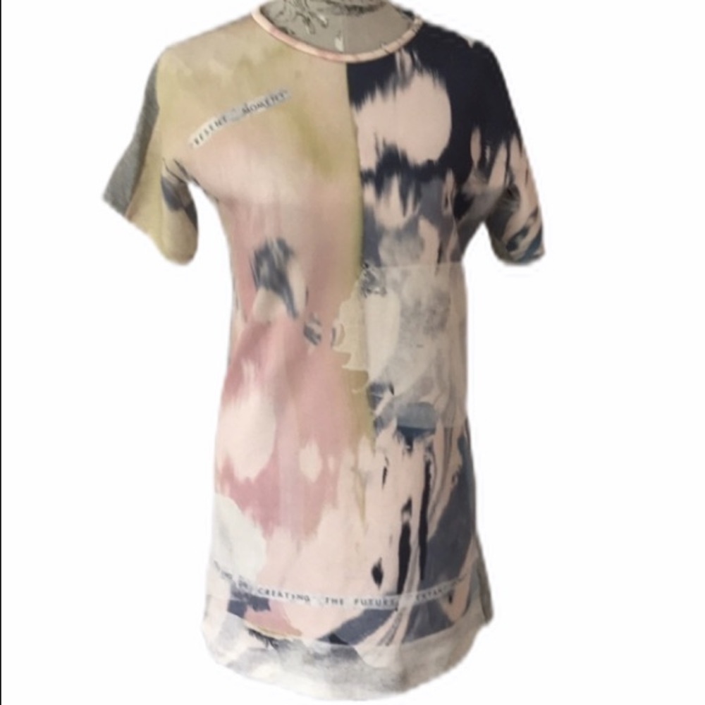 𝅺zara Abstracts Dress M